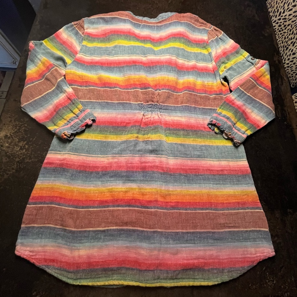 Tasha Polizzi Striped Shirt Dress, XL - Picture 2 of 6